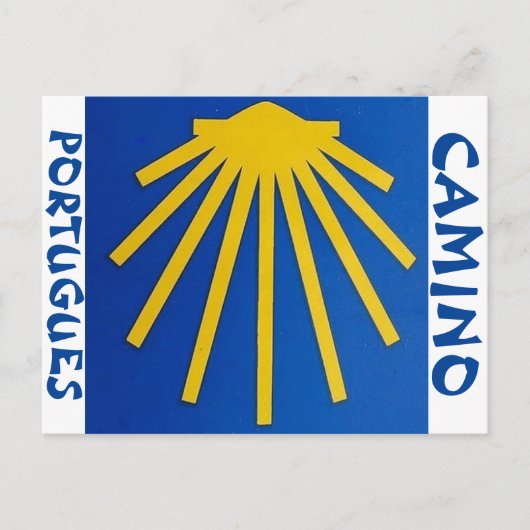 Camino de Santiago The way of st James 004 Postkarte (Vorderseite)