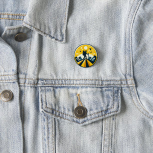 Camino de Santiago The way of st James 0069 Button
