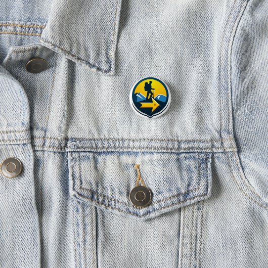 Camino de Santiago The way of st James 0073 Button (Beispiel)