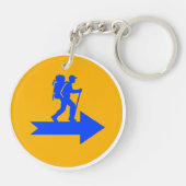 Camino de Santiago The way of st James 0101 Schlüsselanhänger (Rückseite)