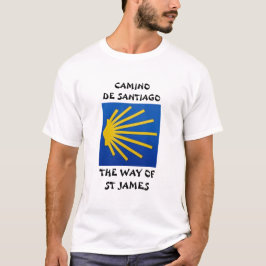 Camino de Santiago The way of st James 2010 T-Shirt