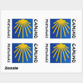 Camino de Santiago The way of st James 2013 Rechteckiger Aufkleber (Blatt)