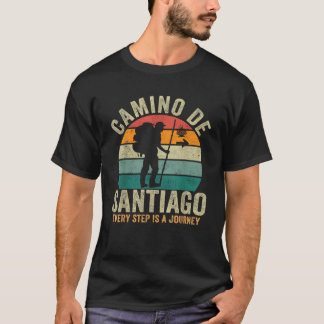 Camino de Santiago Tshirt Frauen Spanien Pilgrim W
