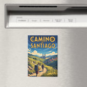 Camino de Santiago Wandern Magnet (In Situ (Geschirrspüler))
