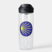 Camino Pilgrim Scallop Trinkflasche (Rückseite)