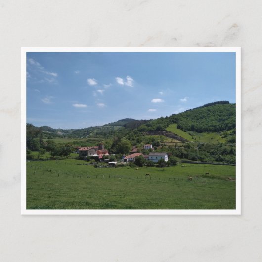 Camino Primitivo de Santiago (Spanien) Postkarte (Vorderseite)