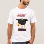 Camisa Conmemorativa de Graduación - Personalízada T-Shirt (Vorderseite)