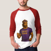 Camisa De Manga Longa Torcida Saint John FC. T-Shirt (Vorderseite)