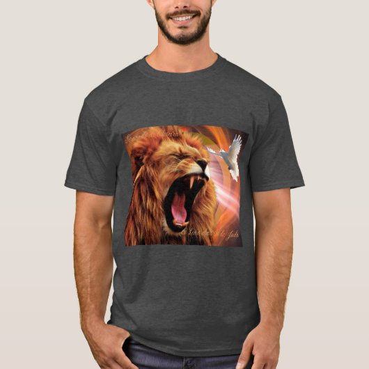 camisa leão da tribo de Judá T-Shirt (Vorderseite)