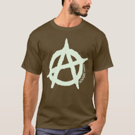 Camisa masculina de anarquismo T-Shirt