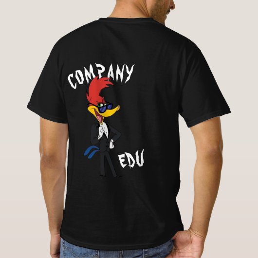 Camisa preta pica pau - Company Edu T-Shirt (Rückseite)