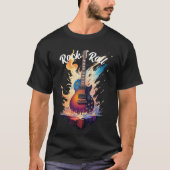 Camisa Rock Roll T-Shirt (Vorderseite)