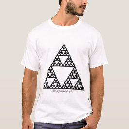 Camisa Triângulo de Sierpiński T-Shirt