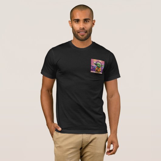 camisa yoda  T-Shirt (Vorne ganz)