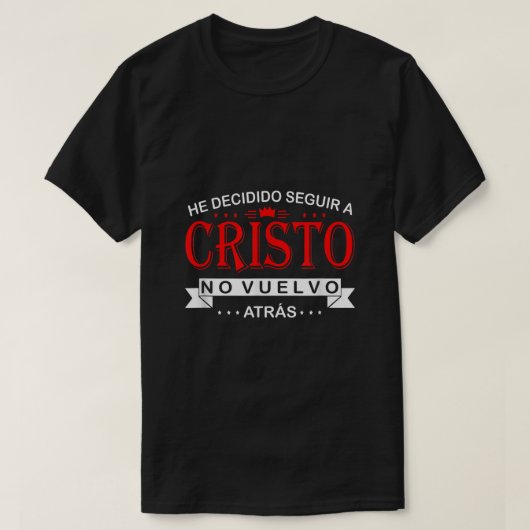 camisas cristianas en espanol christlich sh T-Shirt (Design vorne)