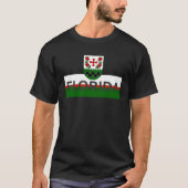 Camisas de Puerto Rico Hecho En Florida T-Shirt (Vorderseite)