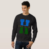 Camisas de Puerto Rico Hecho En Hatillo City Sweatshirt (Vorne ganz)