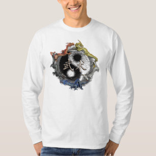 Camiseta 5 dragones wushu T-Shirt