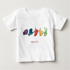 CAMISETA    A E I O U BABY T-SHIRT