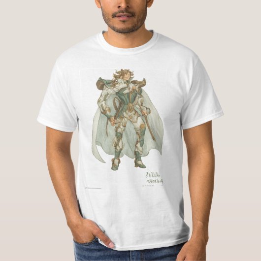 Camiseta Aioria Leão cavaleiros do zodíaco T-Shirt (Vorderseite)