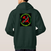 camiseta Anticomunismo - Não São Bem Vindos Hoodie (Rückseite)