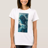 Camiseta artist style tree fish T-Shirt (Vorderseite)