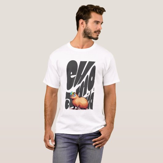 Camiseta Básica Capybara T-Shirt (Vorne ganz)