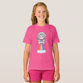 Camiseta básica para niñas T-Shirt (Vorne ganz)