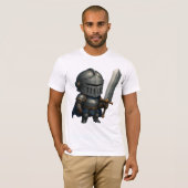 Camiseta Bella+Canvas Cavaleiro Blindado T-Shirt (Vorne ganz)