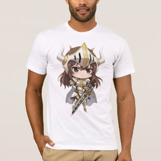Camiseta Bella+Canvas Cavaleiro Chibi [F] T-Shirt