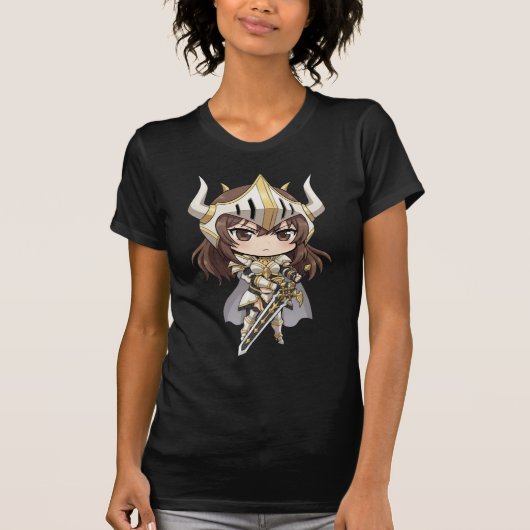 Camiseta Bella+Canvas Cavaleiro Chibi [F] T-Shirt (Vorderseite)
