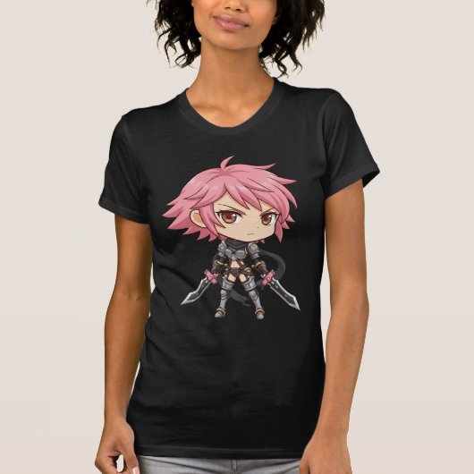 Camiseta Bella+Canvas Lâmina Chibi [F] T-Shirt (Vorderseite)