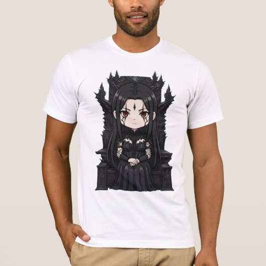 Camiseta Bella+Canvas Soberana das Sombras T-Shirt (Vorderseite)