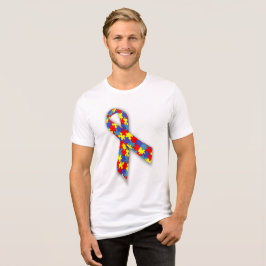 Camiseta Bella+Canvas Tri-blend laço Tri-Blend Shirt