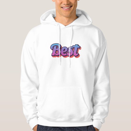 Camiseta ¨Best¨ Hoodie (Vorderseite)