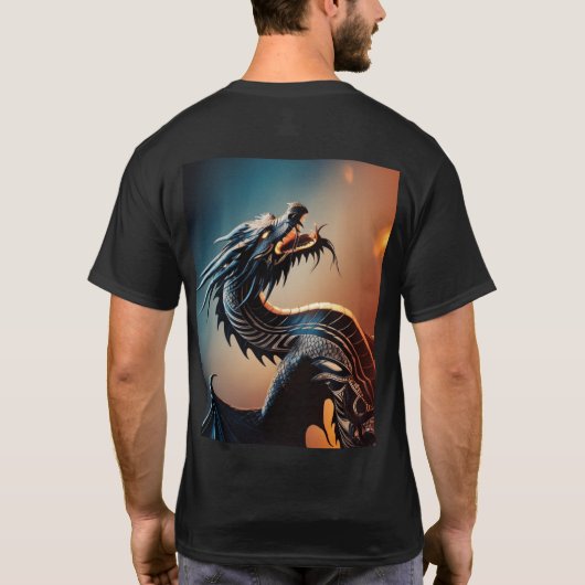 Camiseta Black Dragon T-Shirt (Rückseite)