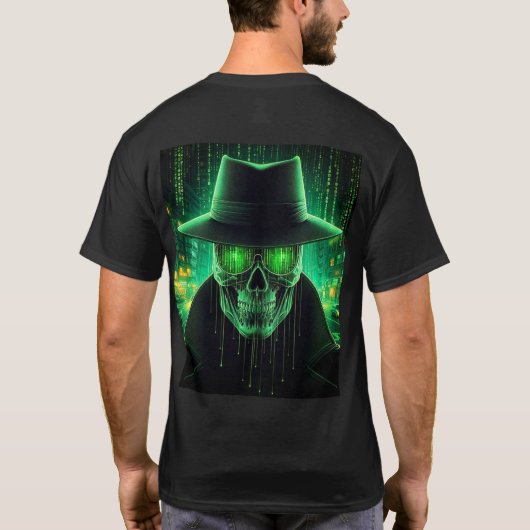 Camiseta black skull T-Shirt (Rückseite)