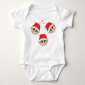 Camiseta body para bebe navidad baby strampler (Vorderseite)