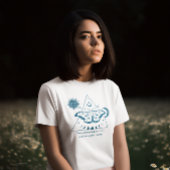 Camiseta Boho con mariposa y frases lunares T-Shirt