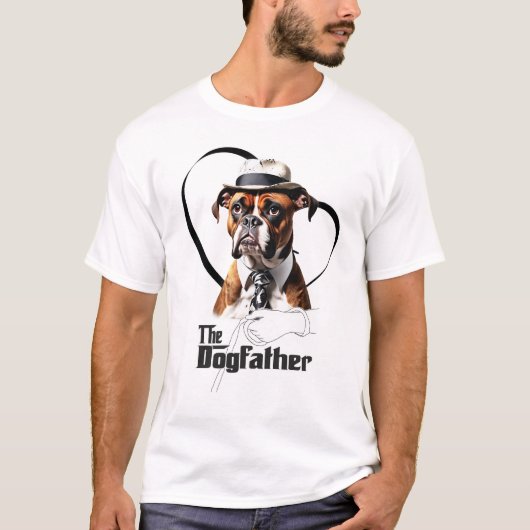 Camiseta Boxer - The Dogfather T-Shirt (Vorderseite)