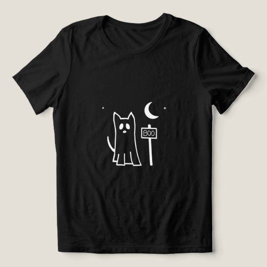 camiseta cachorro fantasma - Halloween boo Tri-Blend Shirt (Design Vorderseite)