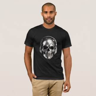 Camiseta Calavera Metálica / T - Shirt Metal Skull