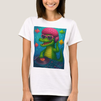 Camiseta Cocodrilo Cósmico T-Shirt