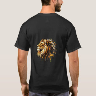 Camiseta con animales efecto pintura T-Shirt