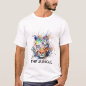 Camiseta con diseño de tigre T-Shirt (Vorderseite)