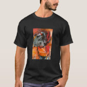 camiseta con pintura abstracta moderna T-Shirt (Vorderseite)