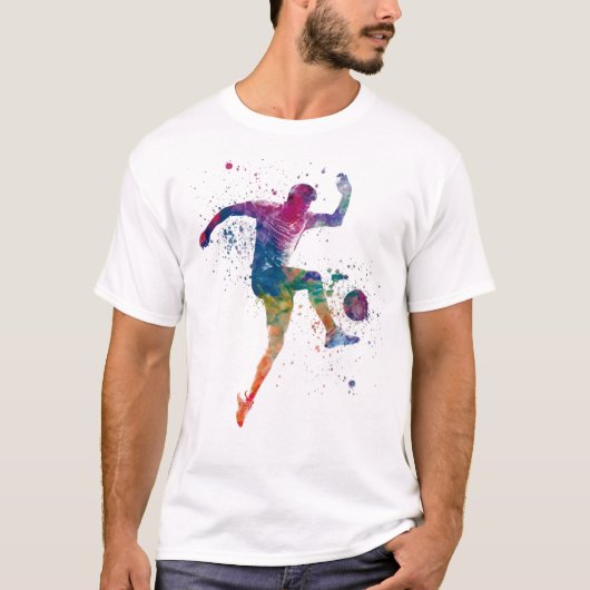 Camiseta con tematica de futbol T-Shirt (Vorderseite)