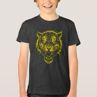Camiseta con tigre eléctrico Tri-Blend shirt