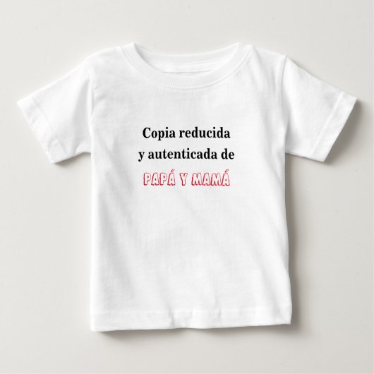 Camiseta Copia reducida Baby T-shirt (Vorderseite)