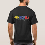 Camiseta Corazón con Bandera y Frases Típicas  T-Shirt (Rückseite)